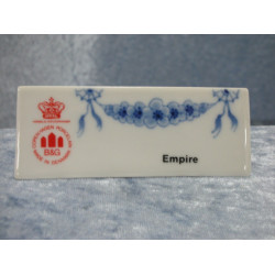 Empire, Dealer Sign, 3.7x9.6x2.5 cm, Bing og Grondahl