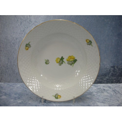 Winter aconite, Deep Dinner plate / Soup plate no 22 / 322, 24 cm, Factory first, B&G
