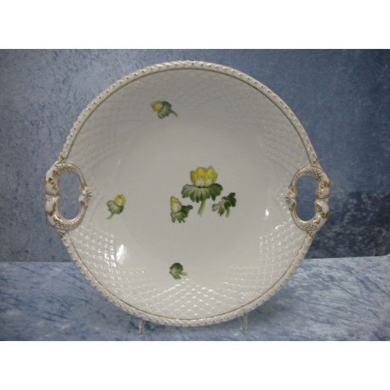 Winter aconite, Dish with handles no 101, 4x26.5x25.5 cm, Factory first, B&G-2