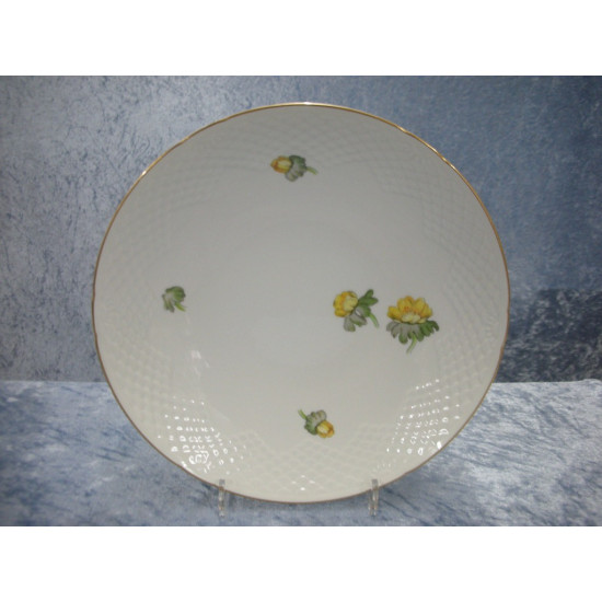 Winter aconite, Bowl / Dish on foot no 206+429, 7x24.5 cm, Factory first, B&G
