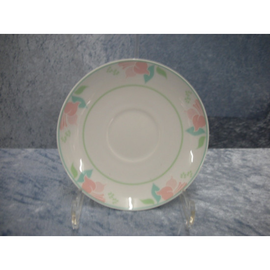 Fleur Rosa, Saucer for coffee cup no 102 + 305, 13.5 cm, Factory first, B&G