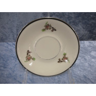 Green Vallo china, Saucer for coffee cup, 13 cm, Kpm-4