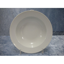 White form, Deep Plate no 601, 18.5 cm, Factory first, B&G