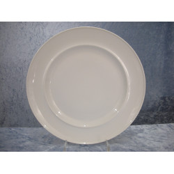 White Koppel, Flat Dinner plate large no 25a + 626, ca. 26.5 cm, Factory first, B&G