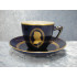 Komposer service, Coffee cup set no 4541, 6.2x7.5 cm, Factory first, B&G