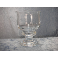 Tivoli glas, Rødvin, 11.5x8.5 cm, Holmegaard