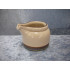 Peru stoneware, Creamer no 303, 7 cm, Factory first, Bing & Grondahl