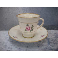 Roselil china, Coffee cup set no 102 + 305, 7x7.5 cm, Factory first, B&G