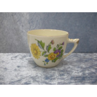 Saxon flower cream, Coffee cup no 102, 6x7.5 cm, Factory first, B&G