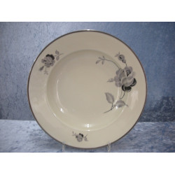 Black Rose china, Plate deep, 24.5 cm, Kpm-2