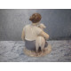 Girl with kid goat no 2336, 13 cm, Factory first, Bing & Grondahl