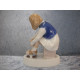 Figurine of the year 1986, Jenny, Roller skater girl , 16.5 cm, Factory first