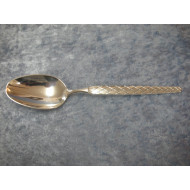 Harlekin sølvplet, Middagsske / Spiseske / Suppeske, 20.3 cm