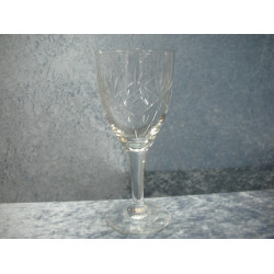 Ulla glas, Rødvin, 17x7.3 cm, Holmegaard