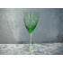 Ulla glas, Hvidvin grøn, 14.5x6 cm, Holmegaard