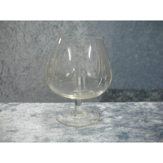 Northern Light glass, Cognac / Brandy, 8x4.2 cm, Lyngby