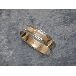 Napkin ring in 830 silver, 5.2x1.3 cm, DG 5