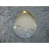 Seagull with gold, Dish mussel no 200, 9x7.5 cm, Bing & Grondahl