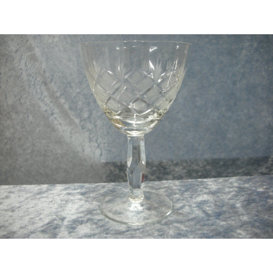 Wien Antik glas, Rødvin, 13x8 cm, Lyngby