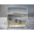 Plate / Dish no 1300/6584, Himmelbjerget, 12.5x12.5cm, Factory first, BG