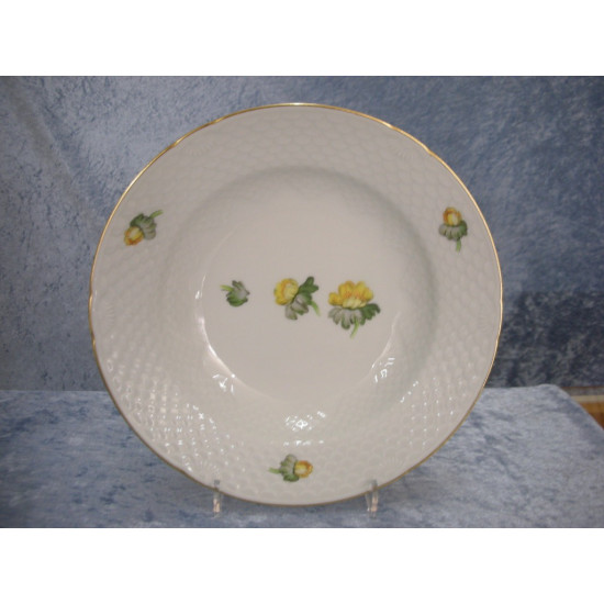 Winter aconite, Deep Dinner plate / Soup plate no 22 / 322, 24 cm, B&G