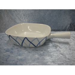 Harlequin / Blue Flame, Dish / Bowl with handle, 4x24.5x16  cm, Lyngby