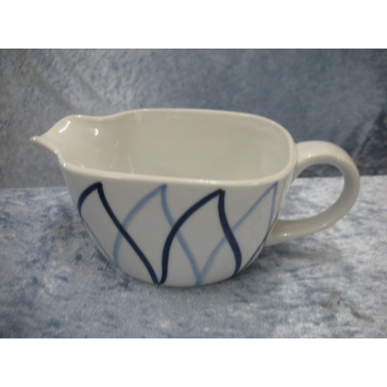 Harlequin / Blue Flame, Gravy bowl with handle, 7x18x11 cm, Lyngby