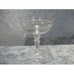 Modeste glas, Champagneskål, 11x9.2 cm, Val Saint Lambert Belgien